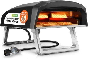 NutriChef Portable Outdoor Gas Pizza Oven