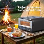 Cobuy Electric Pizza Oven - Fast Indoor/Outdoor Cooking