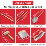 Essential Pizza Oven Accessories Set - 6 Pieces
