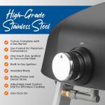 NutriChef Portable Outdoor Gas Pizza Oven