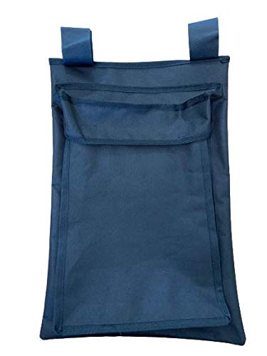 NuHorizons Rollator Bag - Storage for 4 Wheel Walkers (Black)