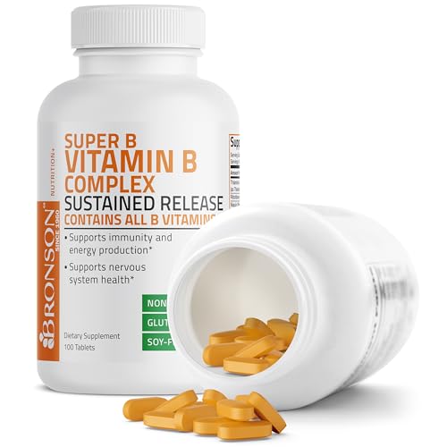 Bronson Super B Vitamin Complex - 100 Tablets