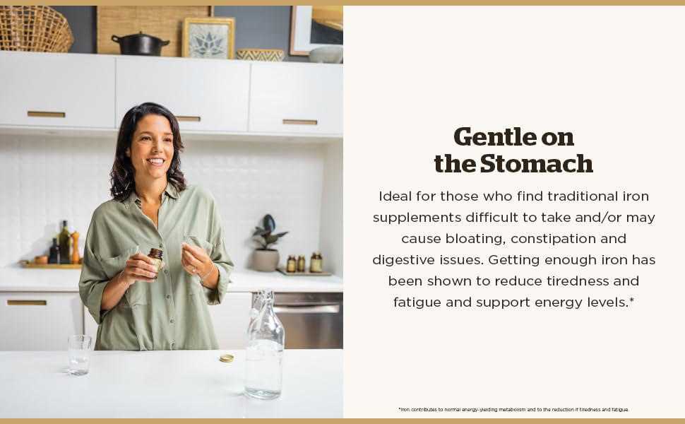 Solgar Gentle Iron for Sensitive Stomachs - 180 Count