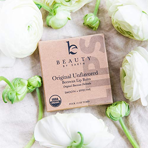 Organic Beeswax Lip Balm Pack