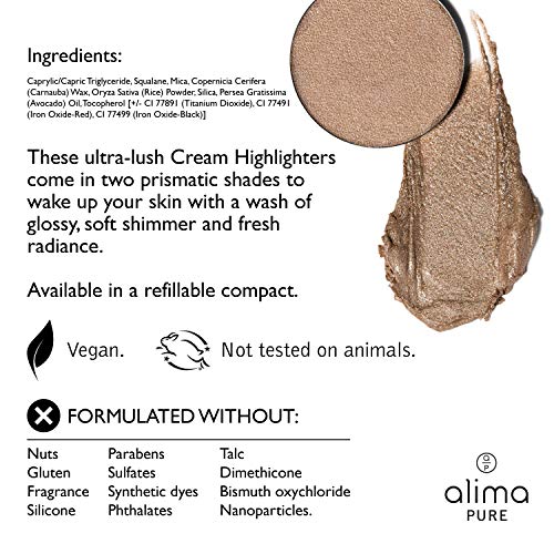 Alima Pure Cream Highlighter with Avocado Oil