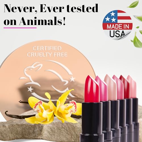 Organic Cherry Plum Lipstick - Cruelty Free
