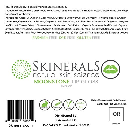 Organic Lip Gloss - Natural Moisturizing