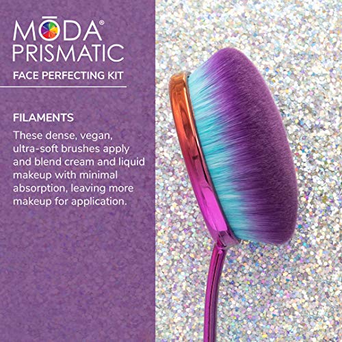 Organic Prismatic Face Brush Set