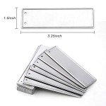 Durable Double-Sided Metal Plant Labels - 50 Pack