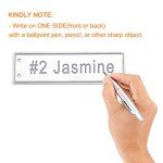 Durable Double-Sided Metal Plant Labels - 50 Pack