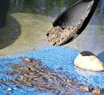 12.5" Heavy-Duty Black Prospector's Scoop