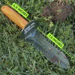 Compact Serrated Digger Shovel for Gold Prospecting