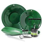 Gold Panning Kit with 10 Prospecting Tools - Green