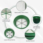 13.25" Stackable Gold Classifier Sifting Pan