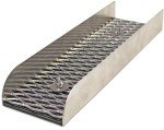 Portable 12" Aluminum Gold Sluice Box with Matting