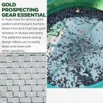13.25" Stackable Gold Classifier Sifting Pan