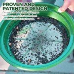 13.25" Stackable Gold Classifier Sifting Pan