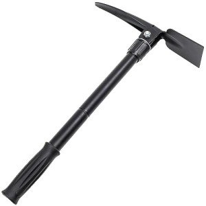 Compact Folding Gold Panning Pick Axe & Shovel