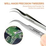 Precision Stainless Steel Eagle Beak Tweezers