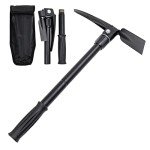 Compact Folding Gold Panning Pick Axe & Shovel