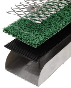 Portable 12" Aluminum Gold Sluice Box with Matting