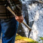 Compact Gold Prospecting Pick Axe with Magnet