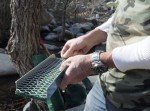 Portable 12" Aluminum Gold Sluice Box with Matting