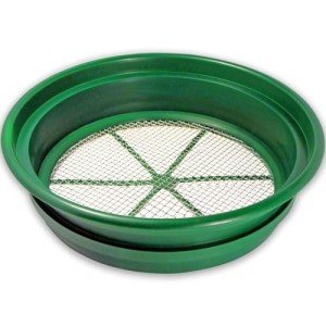 13.25" Stackable Gold Classifier Sifting Pan