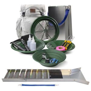 Deluxe 50" Folding Sluice Box for Gold Prospecting