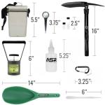 Complete 21pc Gold Prospecting Equipment Kit