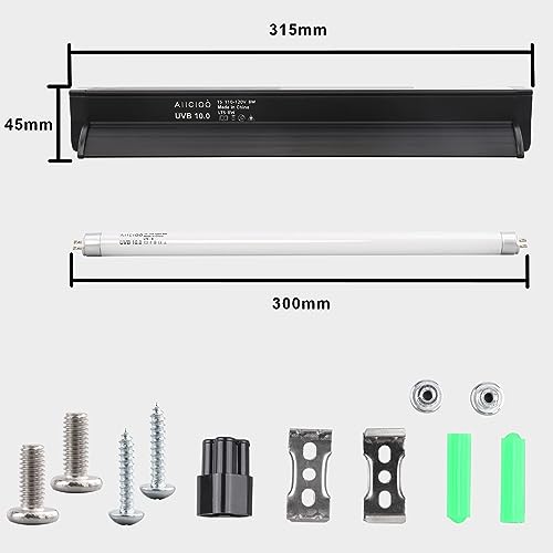 Bearded Dragon UVB Lighting Combo Kit