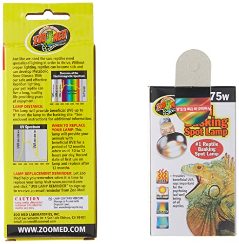 Zoo Med Combo Pack: Bearded Dragon Lamp, 2 Bulbs