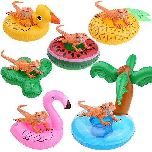 Bearded Dragon Lizard Bathe Float Bathtub Toy Set