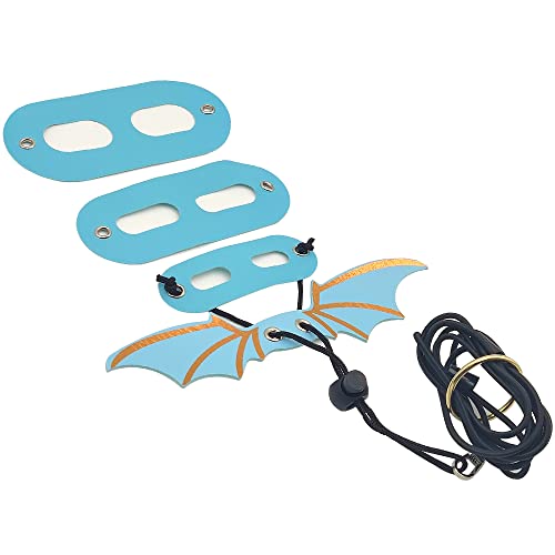 Bearded Dragon Leash Harness with Adjustable Leather Wings