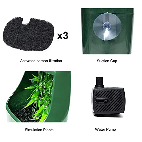 Automatic Reptile Water Fountain - Ideal for Bearded Dragons