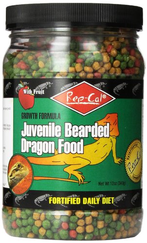 Rep-Cal Bearded Dragon Food - Juvenile (12 oz)