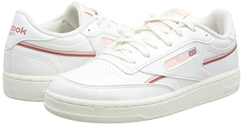 Reebok Women's Club C 85 Vegan Sneaker, Chalk Pink