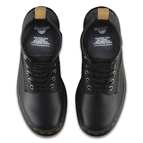 Vegan 1460 Classic Boots, Black Black Felix Rub Off 001