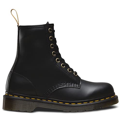Vegan 1460 Classic Boots, Black Black Felix Rub Off 001