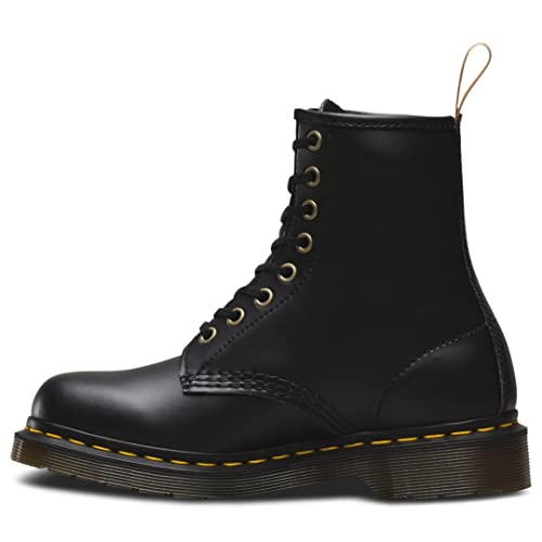 Vegan 1460 Classic Boots, Black Black Felix Rub Off 001