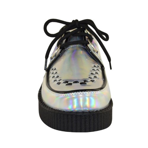 Vegan Platform Goth Lace-Up Flatform Wedge Boots