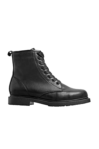 Vegan Lace-Up Ankle Boots - Wide & Extra Wide Fit