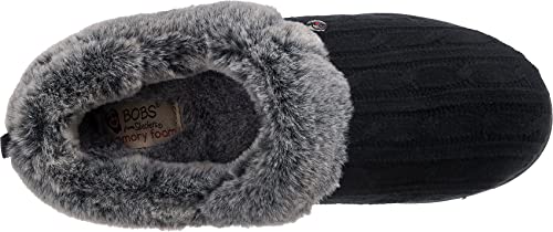 Skechers Women's Black-Grey Vegan Slipper