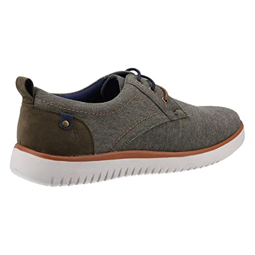 Vegan Sandy Lace-Up Sneakers, Khaki, Men's UK 9