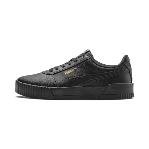 Black Vegan PUMA Carina L Sneakers UK 3.5