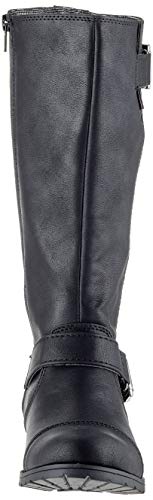 Rocket Dog Black Berry Biker Boots for Women