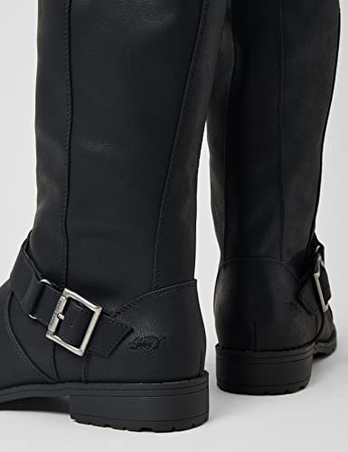 Rocket Dog Black Berry Biker Boots for Women