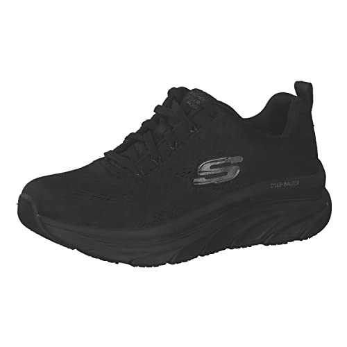Skechers Women's Vegan D'lux Walker Sneaker, Black