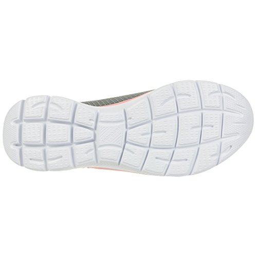 Vegan Grey Mesh Pink Trim Sneakers