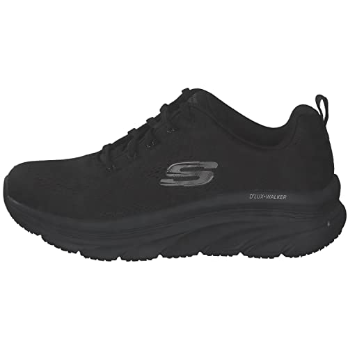 Skechers Women's Vegan D'lux Walker Sneaker, Black
